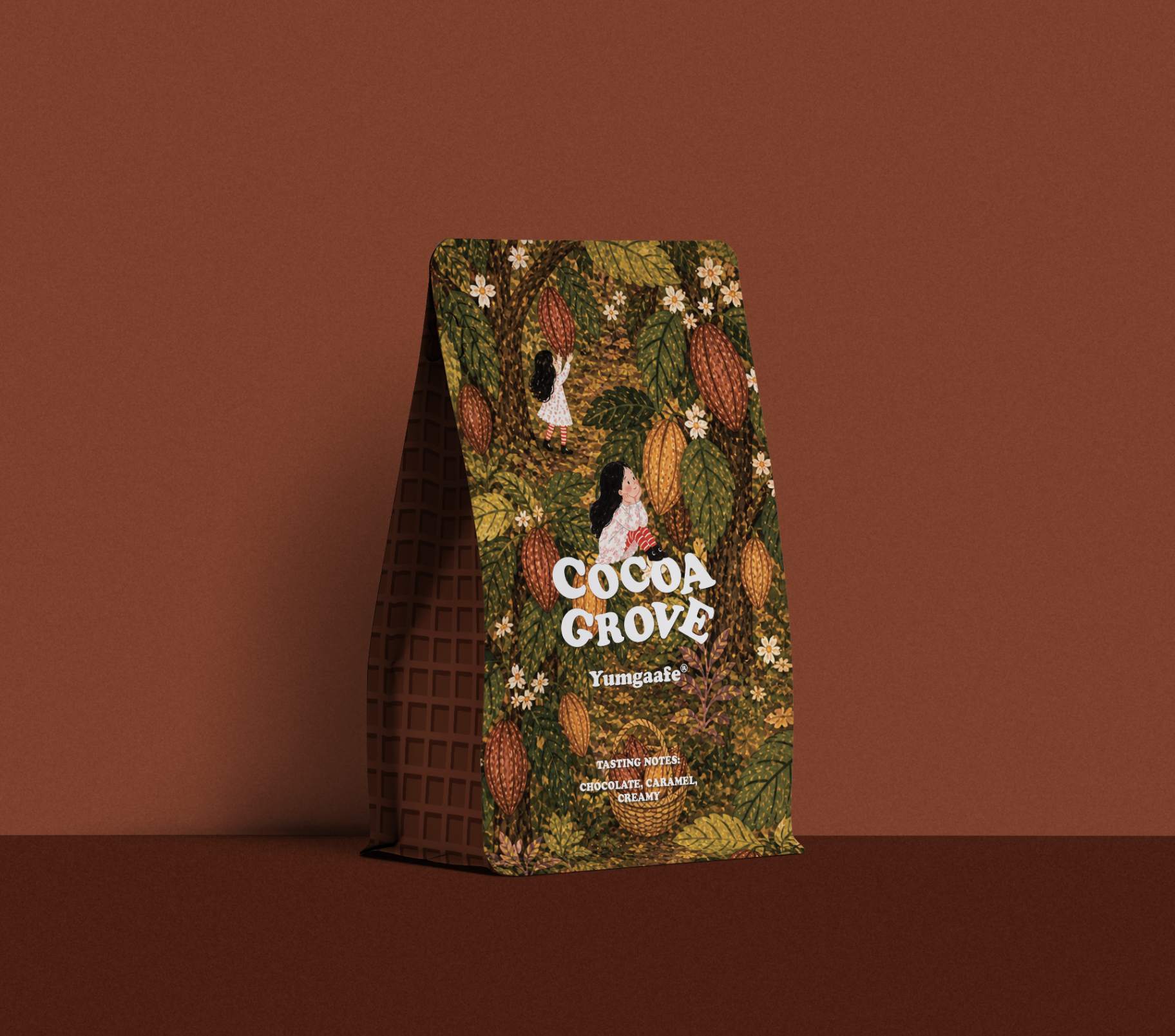 Cocoa Grove coffee pouch
